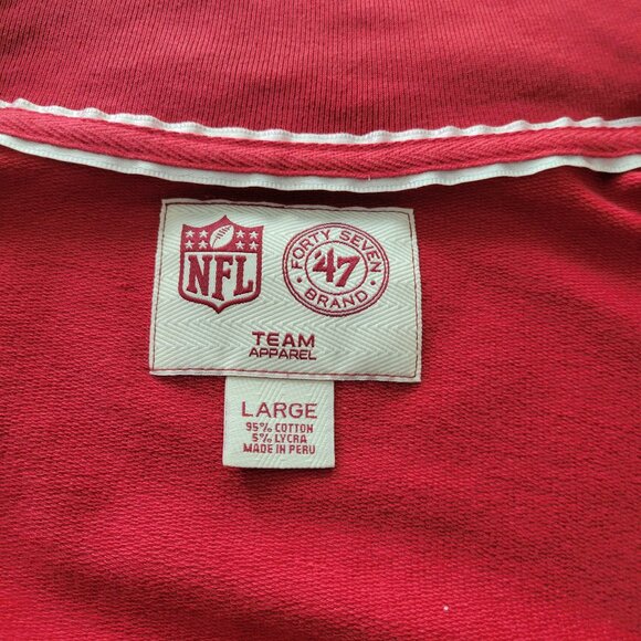 Houston Texans NFL 47 Brand Jacket Men’s Embroidered Logo Multi-Color - Picture 3 of 8